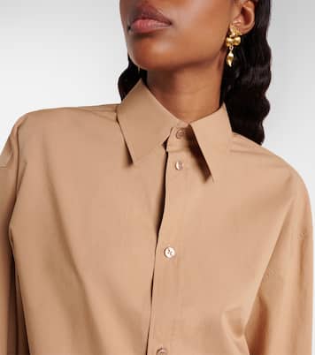 Hemd Cassandre aus Baumwollpopeline | Saint Laurent
