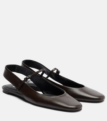 Mary Janes plates en cuir | Toteme