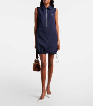 Polokleid aus Popeline | Prada