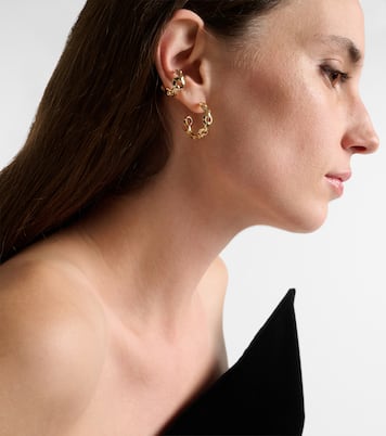 Ohrringe Huggie, 14kt vergoldet | Jennifer Fisher