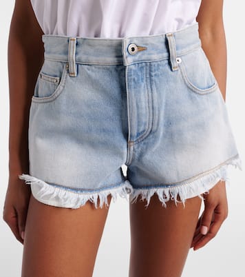 Paula's Ibiza Anagram denim shorts | Loewe