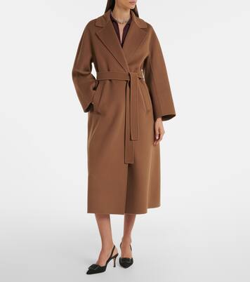 Virgin wool wrap coat | 'S Max Mara