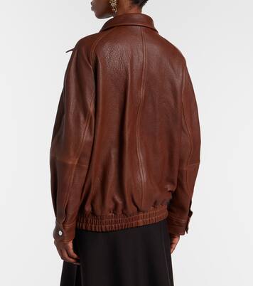 Bomberjacke Ariste aus Leder | Nour Hammour