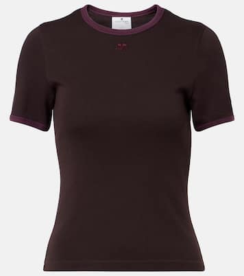 T-Shirt aus Baumwoll-Jersey | Courrèges
