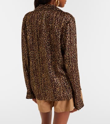 Bedruckte Bluse aus Seide | Saint Laurent