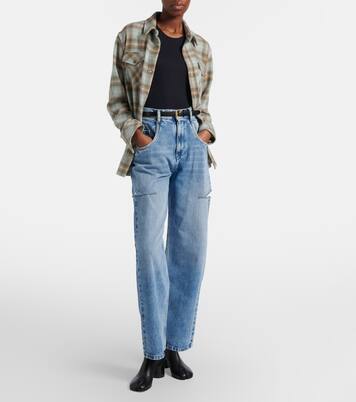 Wide-Leg High-Rise Jeans | Maison Margiela