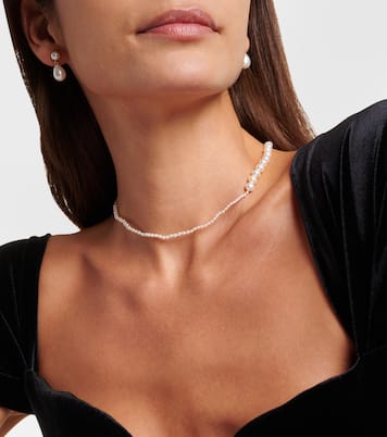 Petite Peggy 14kt gold and pearl necklace | Sophie Bille Brahe