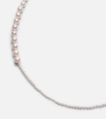 Petite Peggy 14kt gold and pearl necklace | Sophie Bille Brahe
