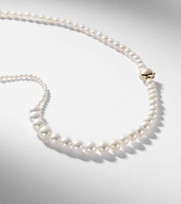 Petite Peggy 14kt gold and pearl necklace | Sophie Bille Brahe