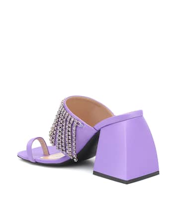 Verzierte Sandalen Bulla Preston aus Satin | Nodaleto