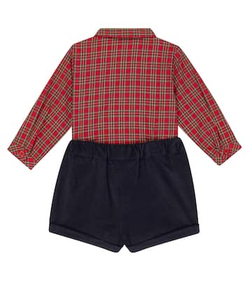 Baby - Camicia e shorts in cotone | Rachel Riley