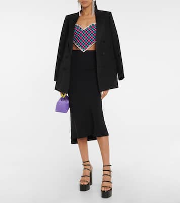 Plateausandalen Jessica aus Lackleder | Paris Texas