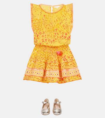 Ariel floral mini skirt | Poupette St Barth Kids