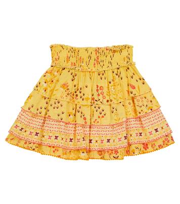 Ariel floral mini skirt | Poupette St Barth Kids