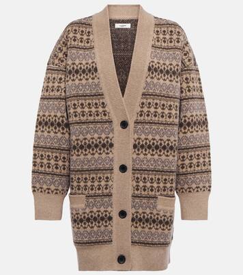 Lerry Fair Isle wool cardigan | Marant Etoile