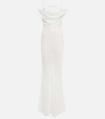 Silk blend gown | Jacquemus