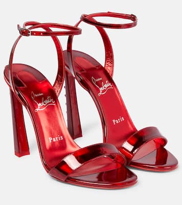 Condorapik Queen 100 leather sandals | Christian Louboutin