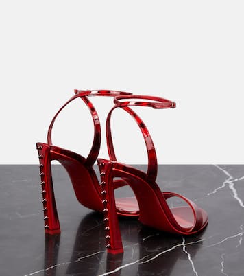 Condorapik Queen 100 leather sandals | Christian Louboutin