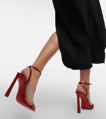 Condorapik Queen 100 leather sandals | Christian Louboutin