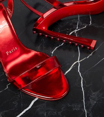 Condorapik Queen 100 leather sandals | Christian Louboutin