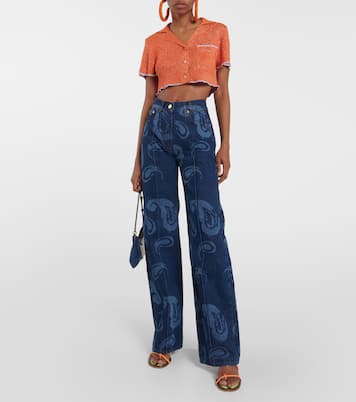 صندل من الجلد Les Sandales Basses Pralu | Jacquemus