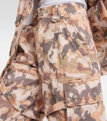 Bedruckte Cargohose Helore aus Baumwolle | Isabel Marant