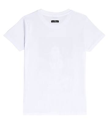 “Ciao, Kim” printed cotton T-shirt | Dolce&Gabbana Kids