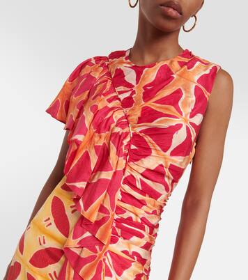 Bedrucktes Maxikleid Lali aus Seide | Ulla Johnson