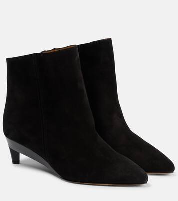 Ankle Boots Deyan aus Veloursleder | Isabel Marant