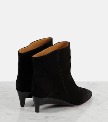 Ankle Boots Deyan aus Veloursleder | Isabel Marant