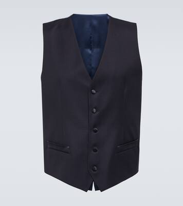 Wool and silk-blend vest | Dolce&Gabbana
