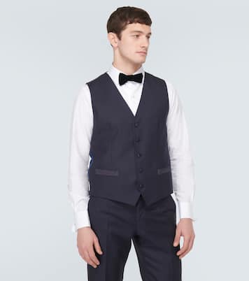 Wool and silk-blend vest | Dolce&Gabbana