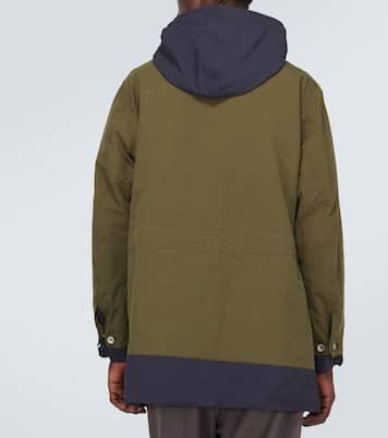 Reversible cotton-blend ripstop coat | Sacai