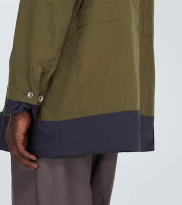 Reversible cotton-blend ripstop coat | Sacai
