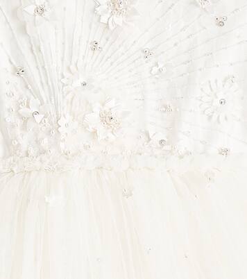 Ceramic ruffled tulle dress | Tutu Du Monde
