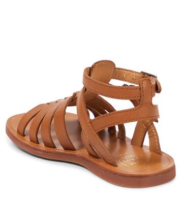 Sandali Plagette Gladiator in pelle | Pom d'Api