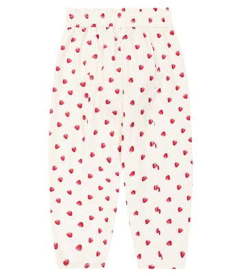 Bedruckte Hose aus Gabardine | Monnalisa