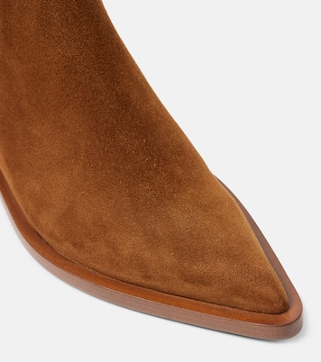 Ankle Boots Wylie aus Veloursleder | Gianvito Rossi