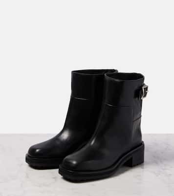 Ankle Boots Brooklyn 50 aus Leder | Jimmy Choo
