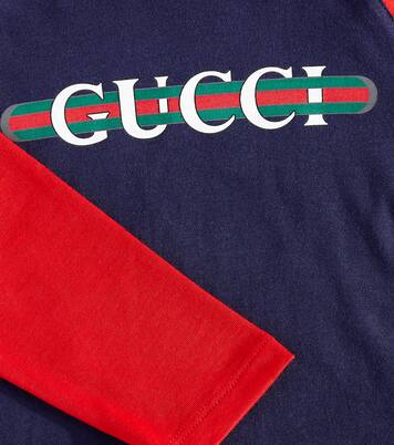 Baby printed cotton T-shirt | Gucci Kids