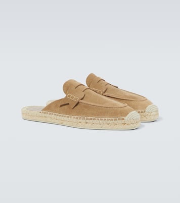 Slippers espadrillas Crosta in suede | Christian Louboutin