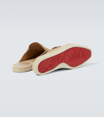 Slippers espadrillas Crosta in suede | Christian Louboutin