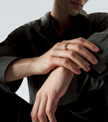 Medium Fused Serpens 18kt yellow gold ring | Spinelli Kilcollin
