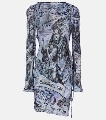 Printed wrap dress | Acne Studios