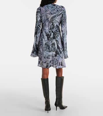 Printed wrap dress | Acne Studios