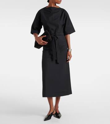 Cotton midi skirt | Toteme