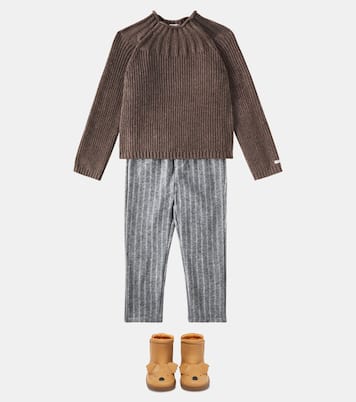 Dawi ribbed-knit sweater | Donsje