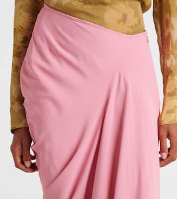 Maxirock aus Crêpe | Dries Van Noten