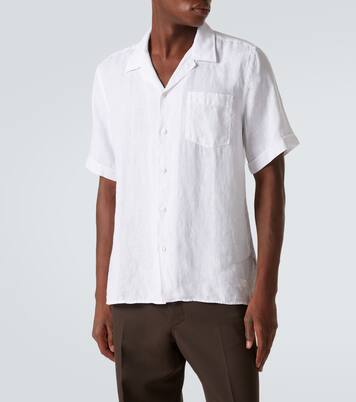 Charli linen bowling shirt | Vilebrequin
