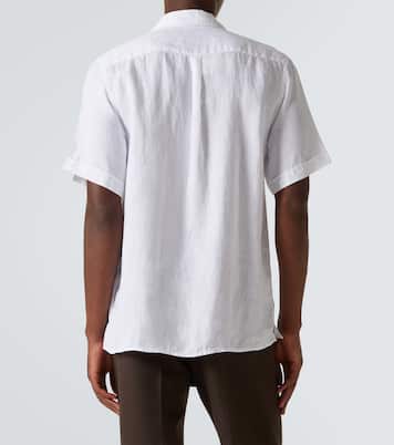 Charli linen bowling shirt | Vilebrequin